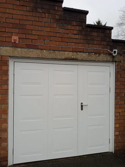 Side Hinged Door, White
